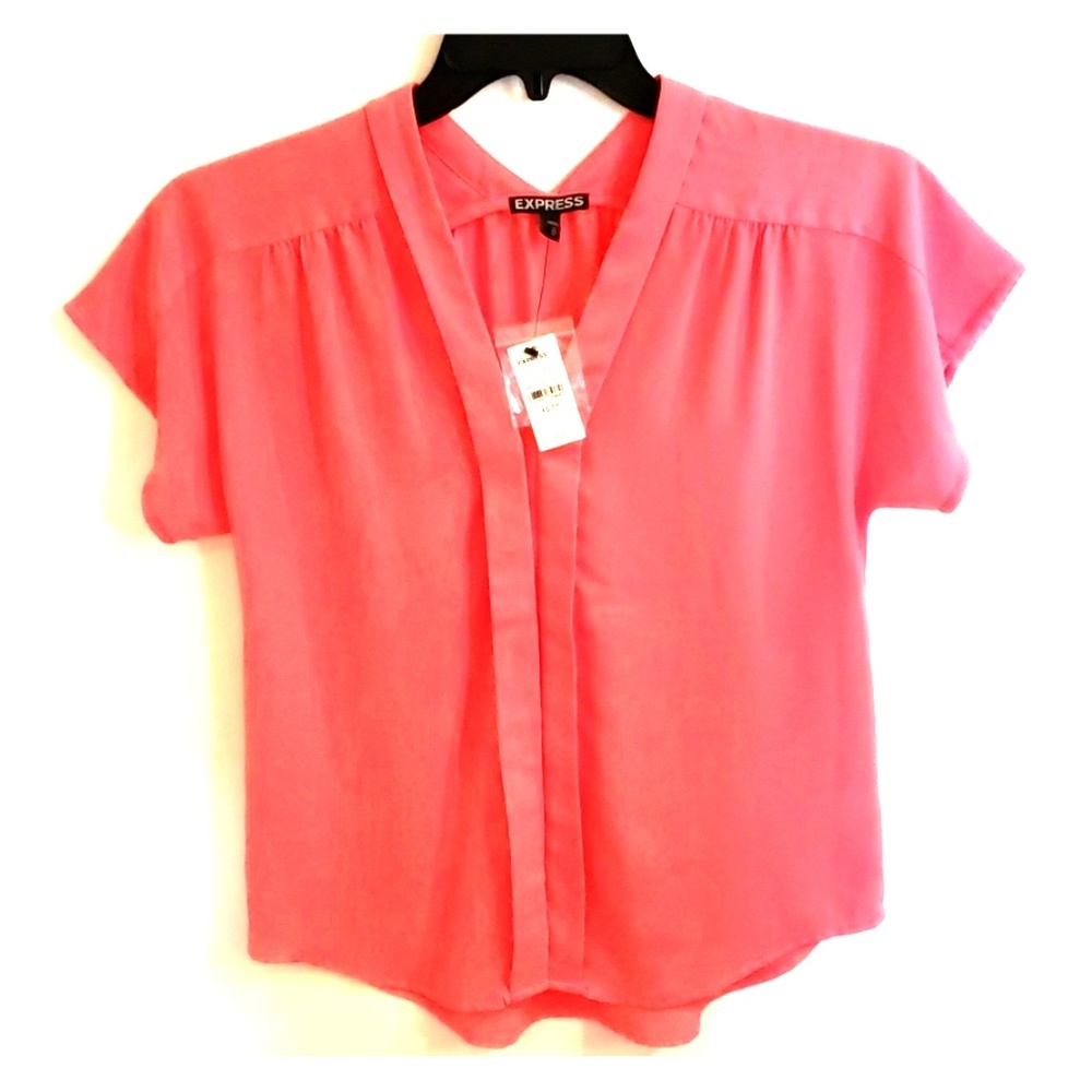 Express Coral Size XS Shirt